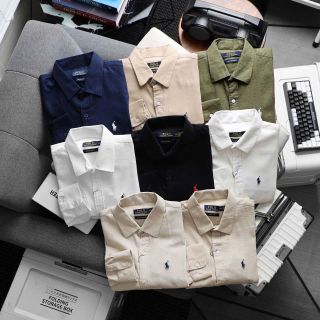 SOMI POLO TAY DÀI NAM.  Chất linen tưng.