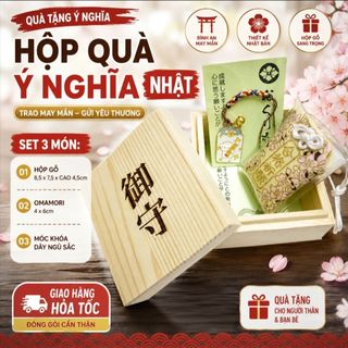 HỘP QUÀ Ý NGHĨA ý nghĩa dành tặng bạn bè người thân, quà tặng sự kiện Nhật