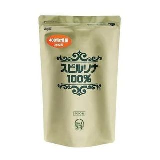 Tảo xoắn túi spirulina 2400 viên, tảo xoắn spirulina Nhật Bản dạng túi