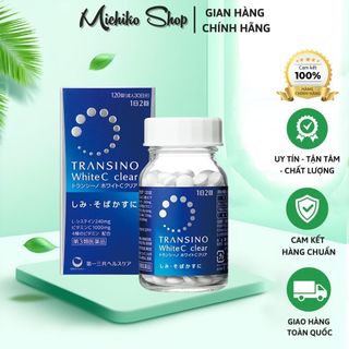 Viên uống trắng da Transino White C Clear Nhật Bản 120 viên, 240 viên