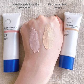 Kem CC Trang Điểm Trắng Sáng Da TRANSINO - TRANSINO Tone Up CC Cream 30g