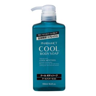 Sữa Tắm Pharmaact Mát Lạnh Cho Nam 550ml 800ml Kumano Cool Body Soap infused with Cool