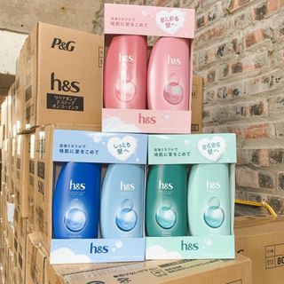 Bộ dầu gội và xả H&S Nhật Bản giảm ngứa gàu HS 350ml