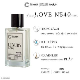 NƯỚC HOA LUXURY N0540 50ML - CHAVA