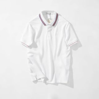 Áo thun polo nam. Chất Cotton cá sấu double face, vải 2c co giãn nhẹ, mịn, đẹp, đã xử lí co rút, bo phối viền.