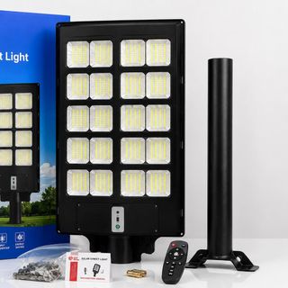 ĐÈN ĐƯỜNG NĂNG LƯỢNG MẶT TRỜI LIỀN THỂ 400w - Pin 25.000Mah