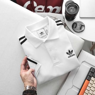 POLO nam. Chất vải pique xuất dư, mịn đẹp dày dặn. Sờ vải là thích. Logo thêu sét nét.