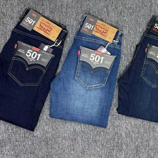 Jean dài nam.  Fom chuẩn ( size 32 ống 18cm). Chất vải jean thun co giãn nhiều - thoải mái.