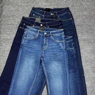 Jean dài nam.  Fom chuẩn ( size 32 ống 18cm). Chất vải jean thun co giãn nhiều - thoải mái.
