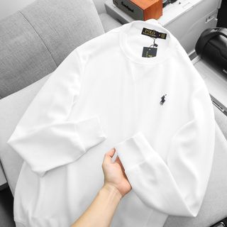 ÁO NỈ POLO TAY DÀI NAM.  Chất vải pique pha nỉ mềm - mịn.