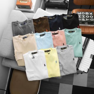 ÁO NỈ POLO TAY DÀI NAM.  Chất vải pique pha nỉ mềm - mịn.