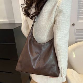 🌸W893 - Túi Xách Nữ Công Sở Đựng Vừa A4, Sách Vở Da PU Bóng Đeo Vai Đeo Chéo