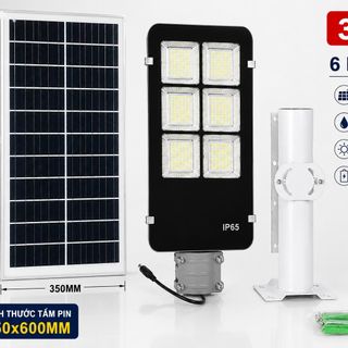 ĐÈN ĐƯỜNG NĂNG LƯỢNG MẶT TRỜI 300w – KÈM REMOTE (Pin 30.000 Mah)