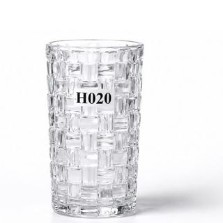BỘ 6 LY THUỶ TINH VÂN Ô VUÔNG H020 (T12)
