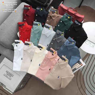 Áo thun polo nam. Chất vải xuất dư cotton 100% co giãn Tốt , Chất dày dặn mịn thấm hút mồ hôi tốt.