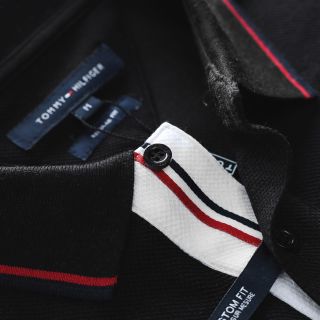 Polo phối viền Nam.  Chất vải pique mềm - pha thun co giãn.