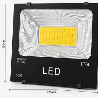 ĐÈN PHA LED 300w 5054 IP66 (375x80x420)-T5