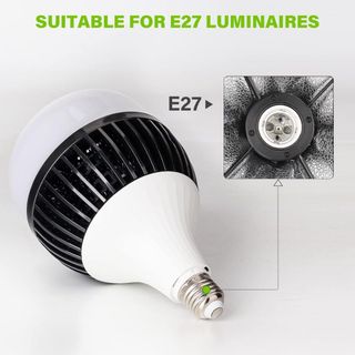 BÓNG ĐÈN LED TRỤ 150w CÓ LƯỚI TẢN NHIỆT (T20)