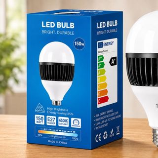 BÓNG ĐÈN LED TRỤ 150w CÓ LƯỚI TẢN NHIỆT (T20)