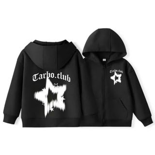 Áo Hoodie Zip Cho Bé Gái Có Khóa Kéo Form Rộng Chất Liệu Nỉ mềm mịn Từ 12-60KG