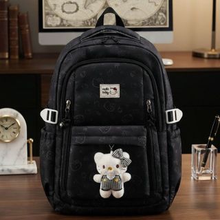BALO HELLO KITTY A3786 – IN FULL XINH XẮN, KÈM KHÓA BI BÔNG KITTY ĐÁNG YÊU!