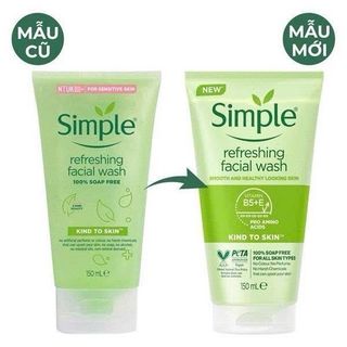 Sửa rửa mặt Simple 150ml