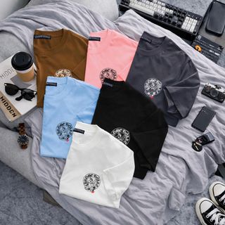 T shirt nam.  Chất vải cotton 4c.