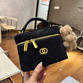 🧸 TÚI XÁCH NỮ DA PU DÁNG CỐP NHỎ XINH KÈM MÓC GẤU ĐÁNG YÊU W860