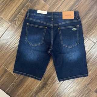 SHORT JEAN NAM. Chất jean dày dặn cao cấp, có thun co giãn nhẹ. Vải mềm mịn, đứng form.