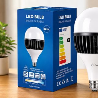 BÓNG ĐÈN LED TRỤ 80w CÓ LƯỚI TẢN NHIỆT (T20)