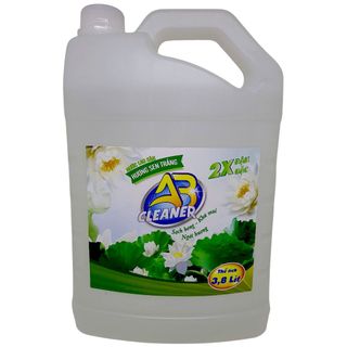 Nước Lau Sàn AB CLEANER Hương Sen Trắng 3.8L Sạch bóng - Khử mùi - Ngát hương