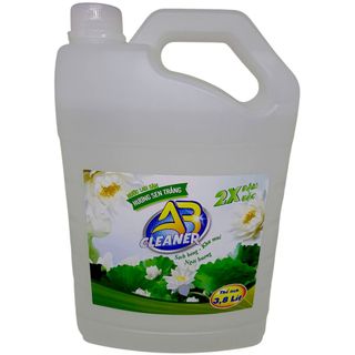 Nước Lau Sàn AB CLEANER Hương Sen Trắng 3.8L Sạch bóng - Khử mùi - Ngát hương