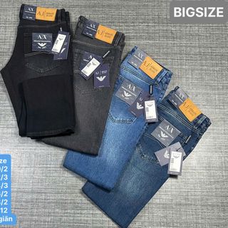 Jean dài BIGSIZE AX nam co giãn.  Phom slim.
