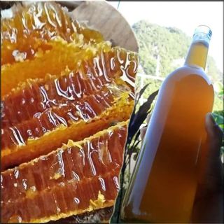 Chai 1L mật ong khoái chuẩn rừng, bao kiểm hàng ưng lấy