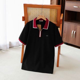 Áo thun polo nam. 100% Cotton dệt gân, mịn, đẹp, bo phối cổ V nét, logo thêu sắc nét, hàng form chuẩn đẹp.