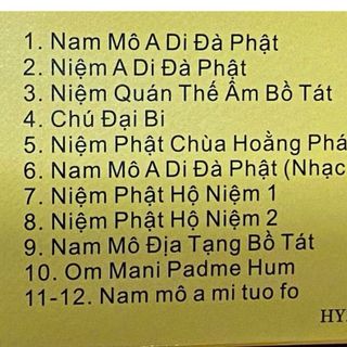 MÁY NIỆM PHẬT 12 bài