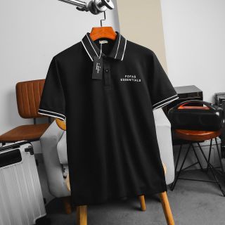 Polo Fofas Nam. Chất liệu vải CvC dày dặn, mắt cá to, co giãn nhẹ.