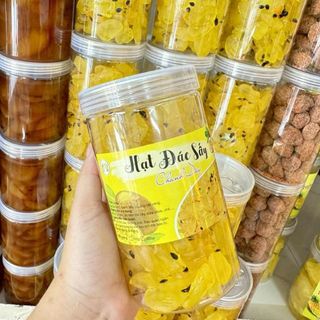 HẠT ĐÁC SẤY CHANH DÂY 500G – CHUA NGỌT THƠM DỊU, DẺO DAI ĂN LÀ MÊ
