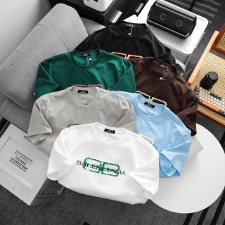 Mẫu áo thun Nam. Logo in. Áo chất cotton.