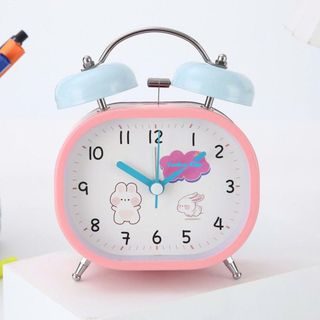 ĐỒNG HỒ BÁO THỨC HOẠ TIẾT HOẠT HÌNH CHO BÉ (T100)