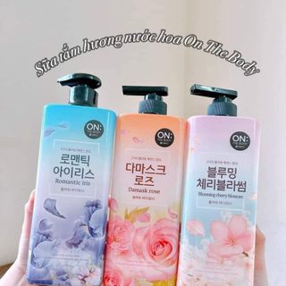 Sữa tắm On the body Hàn Quốc 900G Giá tốt, sữa tắm hương nước hoa giá sỉ