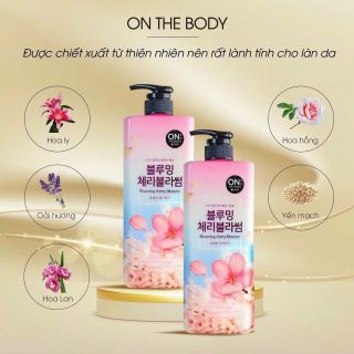 Sữa tắm On the body Hàn Quốc 900G Giá tốt, sữa tắm hương nước hoa giá sỉ