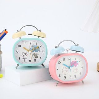 ĐỒNG HỒ BÁO THỨC HOẠ TIẾT HOẠT HÌNH CHO BÉ (T100)