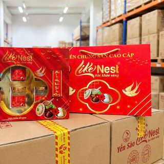 Yến Sào Like Nest Đường Phèn Hộp Quà  - Giá Sỉ - Giá Đại Lý
