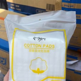 (Vàng) Bông Tẩy Trang 222 Cotton Pads (Kiện 80 Gói)