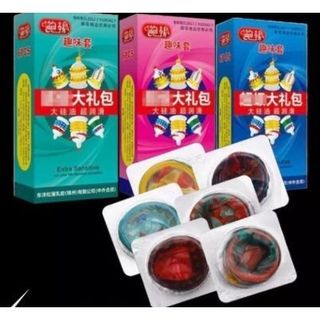 Hộp 6 cái bao cao su gai to