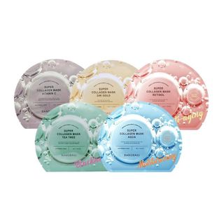 Hộp 10 miếng Mặt Nạ Banobagi Super Collagen Mask Dưỡng Trắng Da Giảm Mụn Nám Cao Cấp