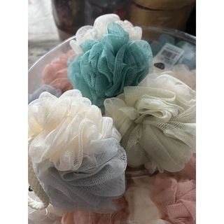 Bông Tắm Lưới Tròn 2 Màu (Thùng 600)