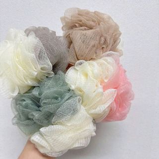 Bông Tắm Lưới Tròn 2 Màu (Thùng 600)
