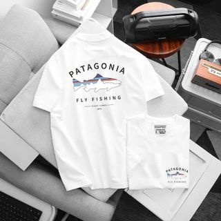 T shirt patagonia.  Chất vải cotton 4c.